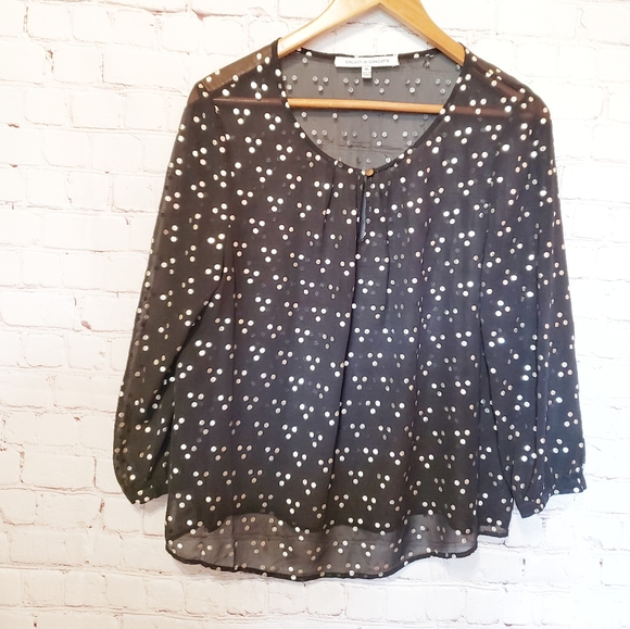 Collective Concepts Tops - Women's Medium Shear Blouse by Collective Concepts